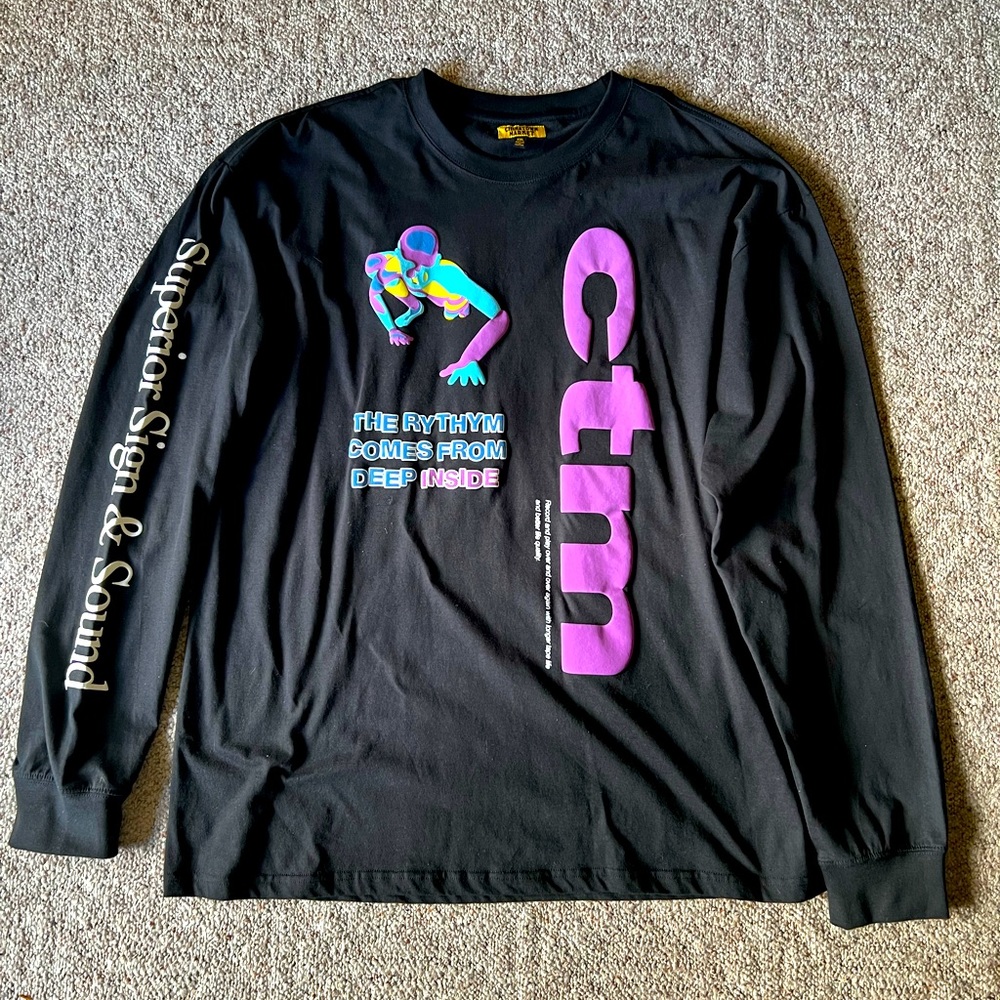 Chinatown Market SSS L/S - BLACK / XX-LARGE